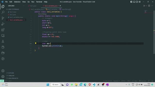 Data Types part 2 | Java full course in hindi | Java Tutorial #4