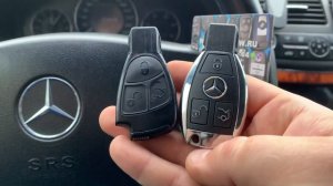 Изготовление ключа Mercedes W211 программирование Ключа Mercedes
