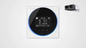 Daikin Stylish Remote Controller: BRC1H63W(K)[DAIKIN]