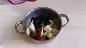 ? Компот из яблок и чернослива — видео рецепт
