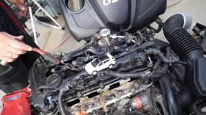 HYUNDAI SANTA FE CODE P0190, P0191, P0192, P0193, P0194 FUEL RAIL PRESSURE SENSOR CHECK ENGINE LIGH