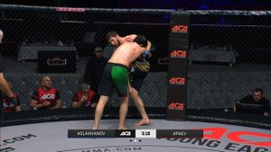 Ахмед Аслаханов vs. Рамзан Апаев | Akhmed Aslakhanov vs. Ramzan Apaev | ACA YE 44