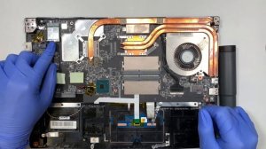 MSI Laptop MS-16R4 Tear Down Disassemble