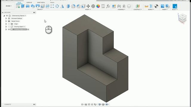Activity 1.2.4 Dimensioning Object #2 in Fusion 360 смотреть онлайн