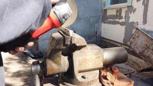 Нож из напильника! первый опыт