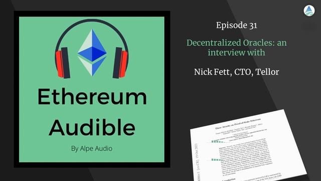 Decentralized oracles? An interview with Nick Fett, CTO, Tellor