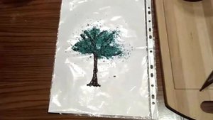 Шоколадное дерево для украшения торта / Chocolate tree for cake decoration