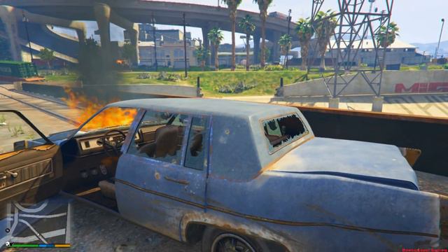 GTA IV, EFLC & GTA V: Train Crash into Cars Compilation [1080p] смотреть онлайн