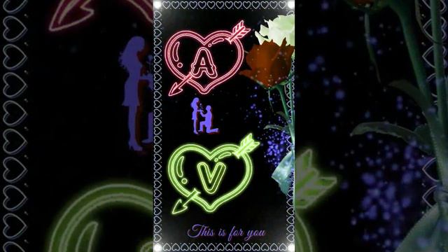 A Love V Letter Name Status __Best Whatsapp Status A Love V