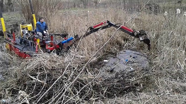 Очистка Заросшего Водоема