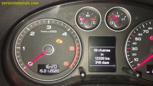 TUTORIAL: Audi A3 8P 8V (2003-2014) Service Light Reset in 4 easy steps