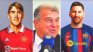 MESSI AND BARCELONA - A HOT NEW TWIST! Laporta's words to Lionel! Manchester United wants Vlahovic!