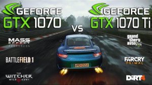 GTX 1070 Ti vs GTX 1070 Test in 7 Games