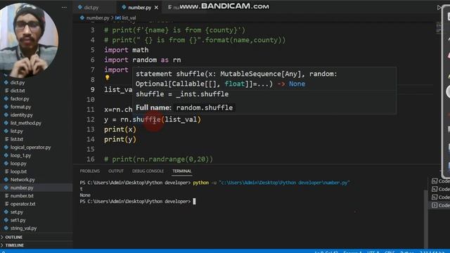 Python Math & it functions | Math Functions in Python | Python Free Course in hindi