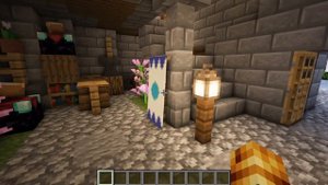 Средневековый замок! Обозреваю мои постройки.