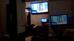 Симс на телевизоре!?