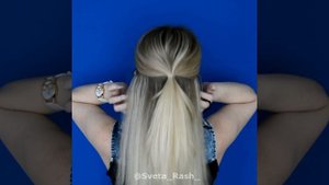 КРАСИВЫЙ ОБЪЕМНЫЙ ХВОСТ ЗА 1 МИНУТУ ВМЕСТО ОБЫЧНОГО ХВОСТА || EASY VOLUME PONYTAIL