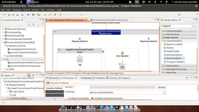 Manejo de excepciones de un message flow en ORACLE OSB.mp4 смотреть онлайн