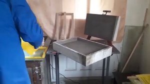 Бетонный пресс для вощины 3.