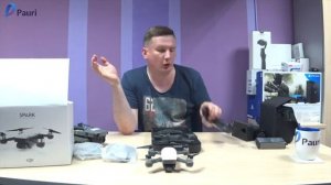 Распаковка/Обзор/Инструкция по подготовке и запуску квадрокоптера дрона DJI Spark Combo от Pauri