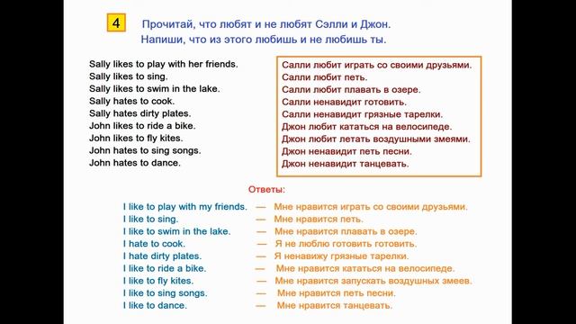 ГДЗ Английский 4 класс Рабочая тетрадь Страница.4 Афанасьева, Михеева смотреть онлайн