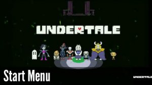 Undertale - "Start Menu" (Main Menu) Disaster Remix