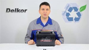 Аккумулятор Delkor 61 Ач. Обратной полярности. Самый краткий обзор.