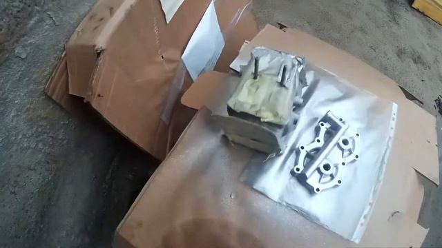 Ветерок 8, покраска серебрянкой