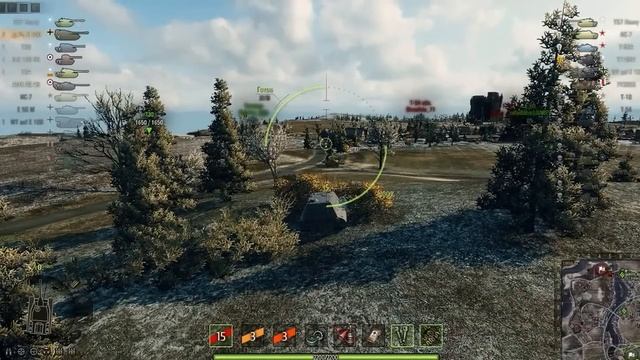 World of Tanks: Прицел Дамаг панель и Карта от Zayaz