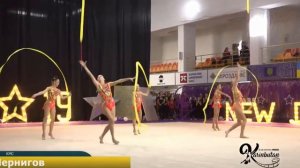 КМС, Групповые упражнения с лентами.27.09.2019