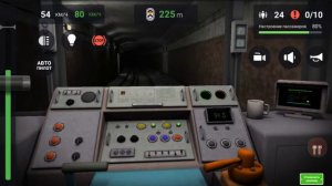 Номерной на зелёной линии метро (Subway simulator 3d)