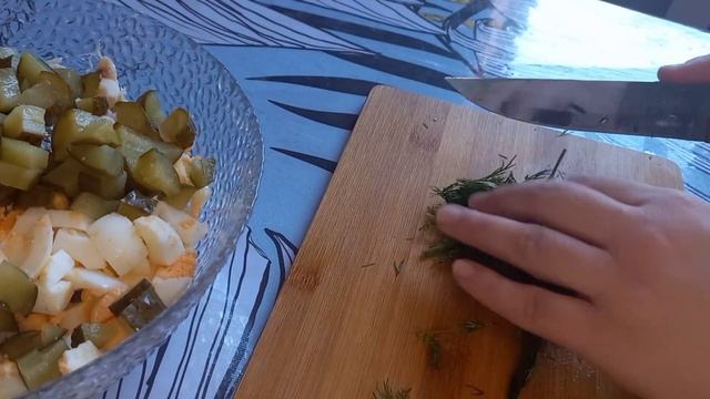 Легкий, вкусный салатик, который Вам обязательно понравится!