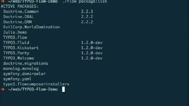 Package management in TYPO3 CMS and Flow (T3CON12DE) смотреть онлайн