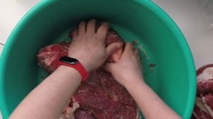 Бешбармак. Конина. Солю мясо. Как правильно подготовить мясо к бешбармаку.