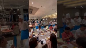 長灘島 ｜ 麗晶酒店 Henann Regency Resort 自助式晚餐 ｜ 廚師們熱舞！