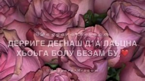 Дала декъал йойл сан хьоме Нана