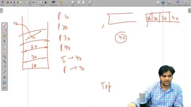 Queue to Stack Adapter - Push Efficient | Solution смотреть онлайн
