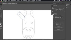 Adobe Illustrator. Урок 6 - Обработка контуров (Pathfinder). Рисуем жирафа