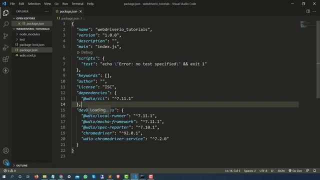 How To Download and Install WebdriverIO In Windows