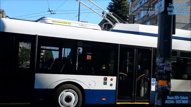 Skoda 26Tr Solaris / 13344 / Burgasbus / TEST DRIVE on the New Wiriing смотреть онлайн