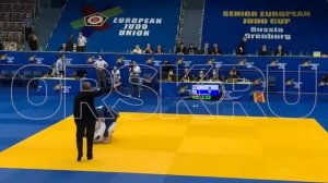 Ксения Задворнова завоевала золото на Кубке Европы по дзюдо