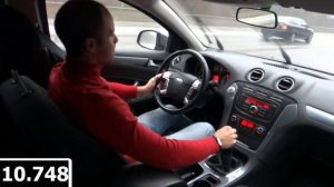 Разгон до сотни (Ford Mondeo 2.0)