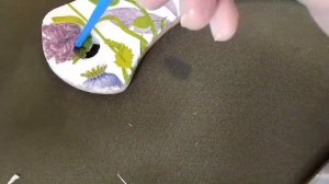 Декупаж кухонной разделочной доски. Мастер-класс.