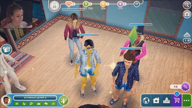 УКРАШЕНИЕ ЗАДНЕГО ДВОРА В THE SIMS FREEPLAY! смотреть онлайн
