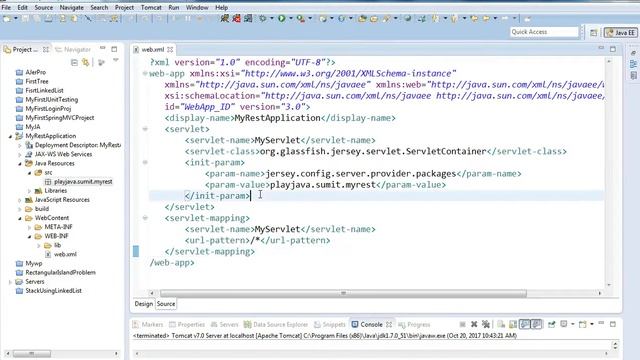 Restful Web Service  Tutorial #2 :  Hello World Example
