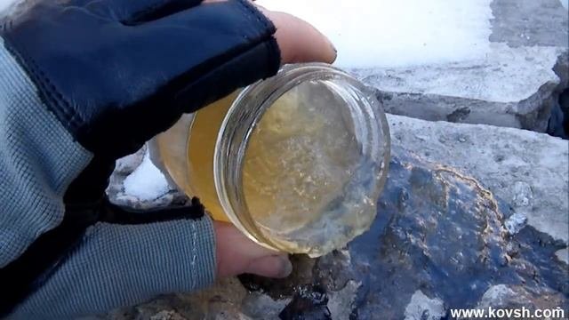 Во что превращается солярка в 20ти градусный мороз