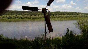 Походный ветряк для гаджетов