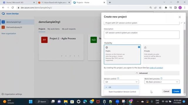 #11 : Create Project with Git or TFVC in Azure DevOps | DevOps | Azure DevOps #azuredevops #devops смотреть онлайн
