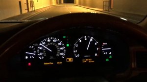 V8 Lexus LS430 0-60 Stock Exhaust Sound