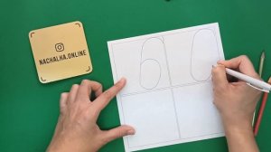 Учимся писать цифру 6